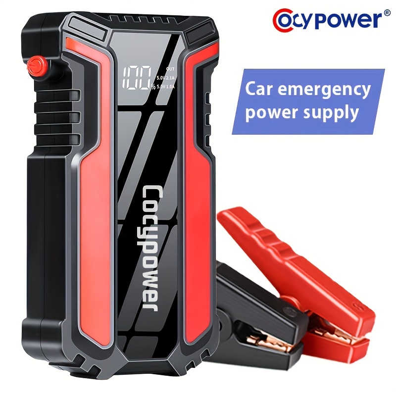 20000mah Car Jump Starter 2000a Portable Car Battery Booster Charger Booster  Power Bank Starting Device Car Starter, Buy , Save
