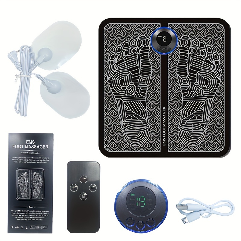 Wholesale Rechargeable TENS EMS Foot Massage Mat Pad EMS Vibration Electric  Foot Massager - Buy Wholesale Rechargeable TENS EMS Foot Massage Mat Pad  EMS Vibration Electric Foot Massager Product on