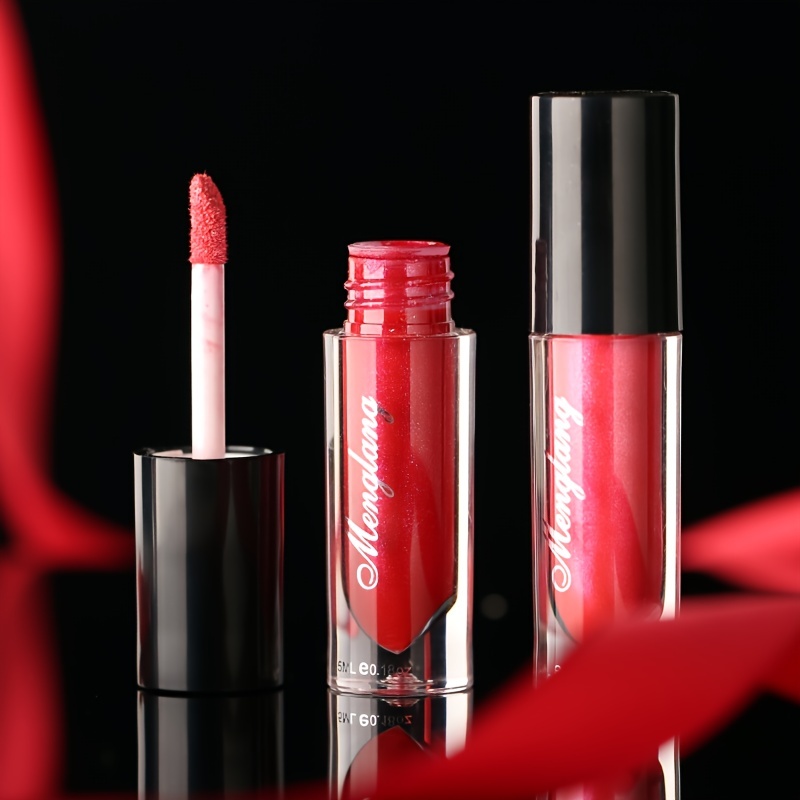 Glitter Liquid Lipsticks Diamond Shimmer Metallic Lip Gloss Waterproof