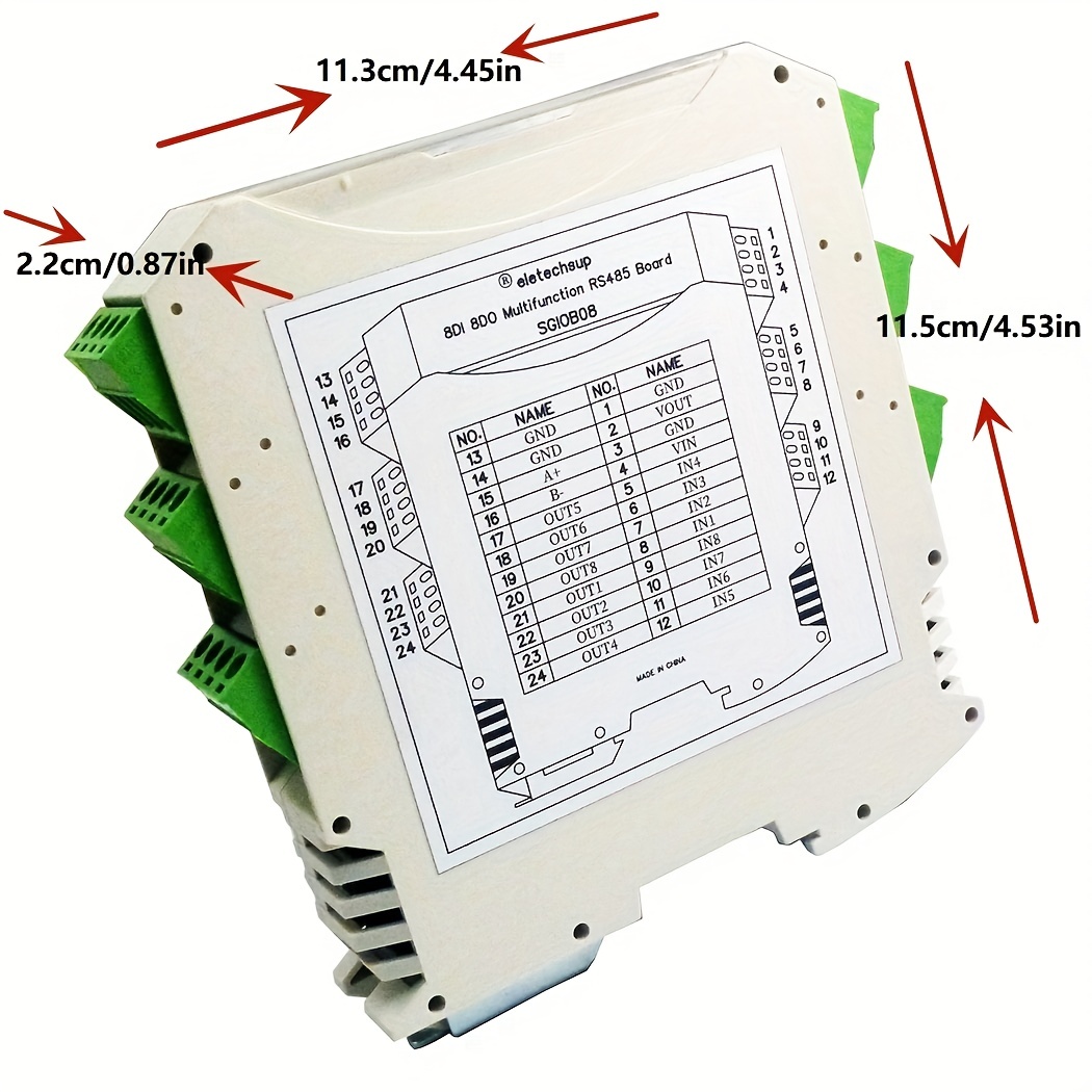 Multi-Channel IR Monitoring System RS485/Modbus Outputs