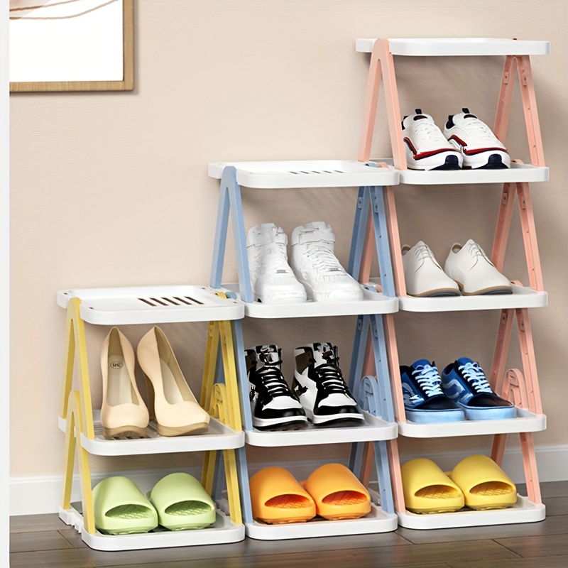 Multi tier Detachable Shoe Rack Stackable Shoe Storage Shelf - Temu