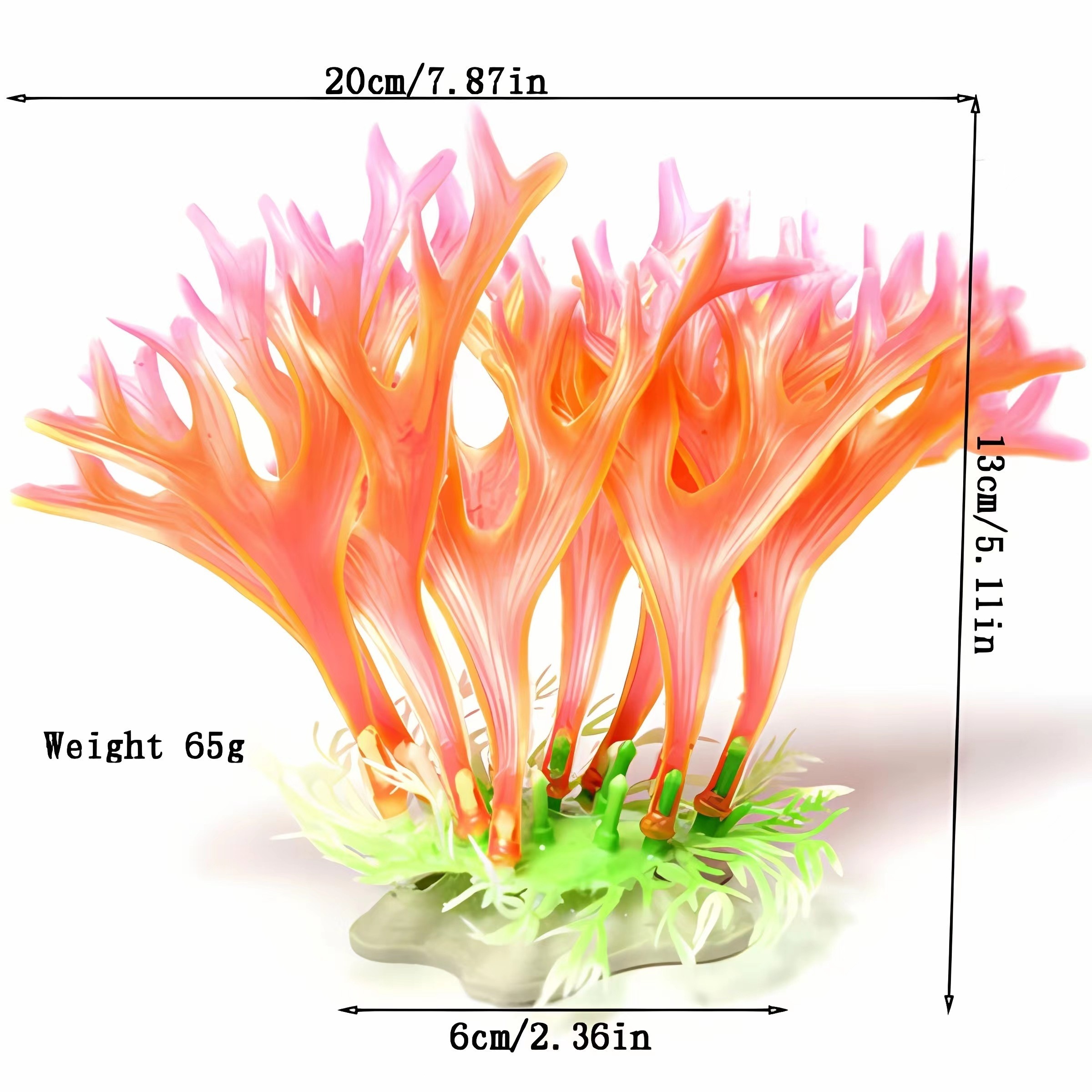 Artificial Coral Plant Ornaments for Aquarium Decoration