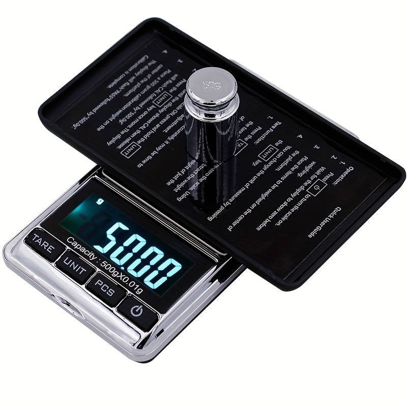 Pocket Scale Backlit LCD Screen Weighing Scale Portable Electronic