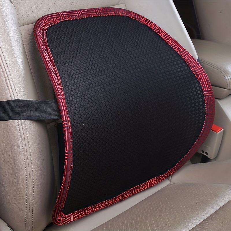 Car Seat Office Chair Massage Back Brace Lumbar Support Ventilate