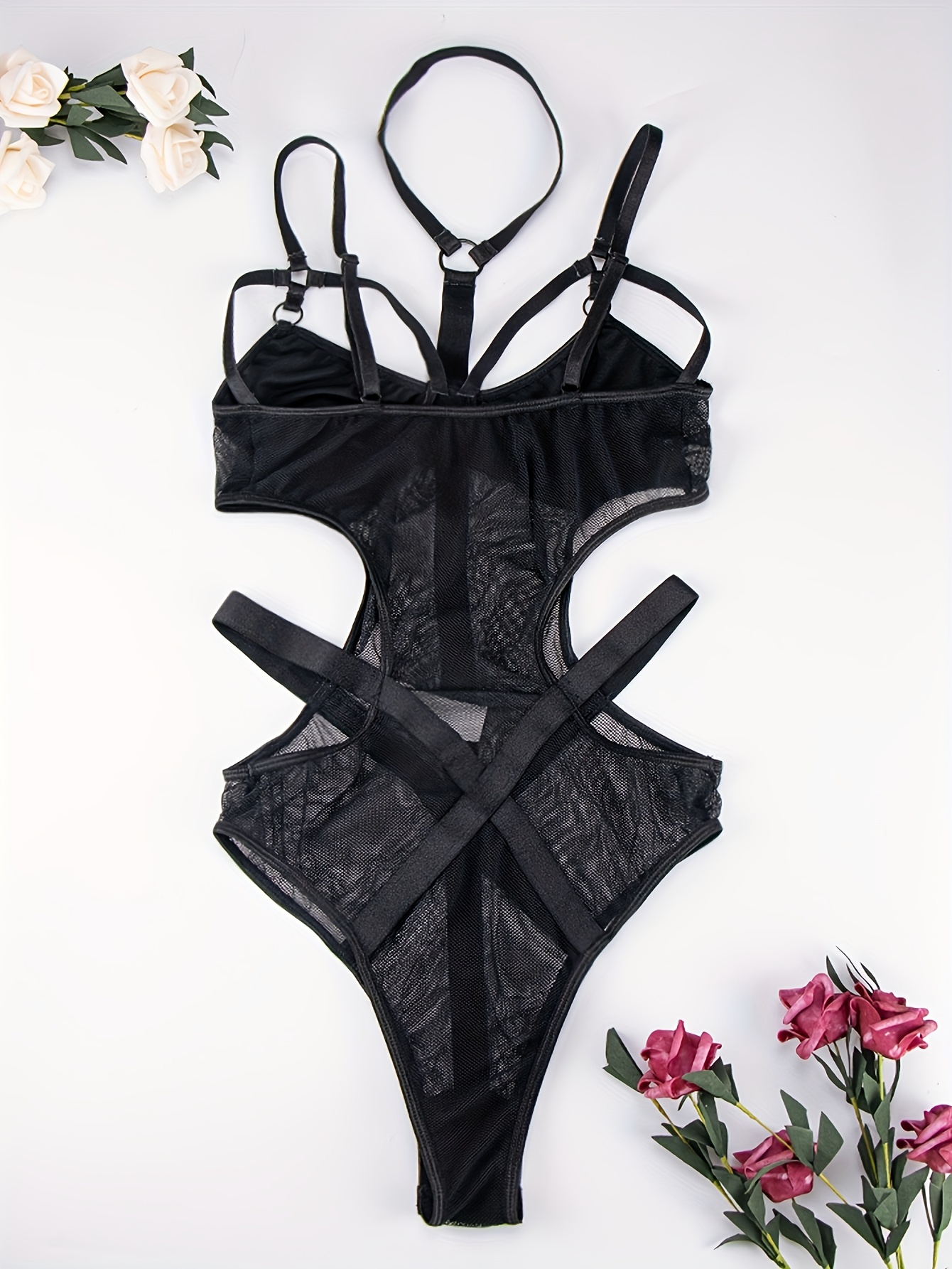 Strappy Bodysuit - Temu