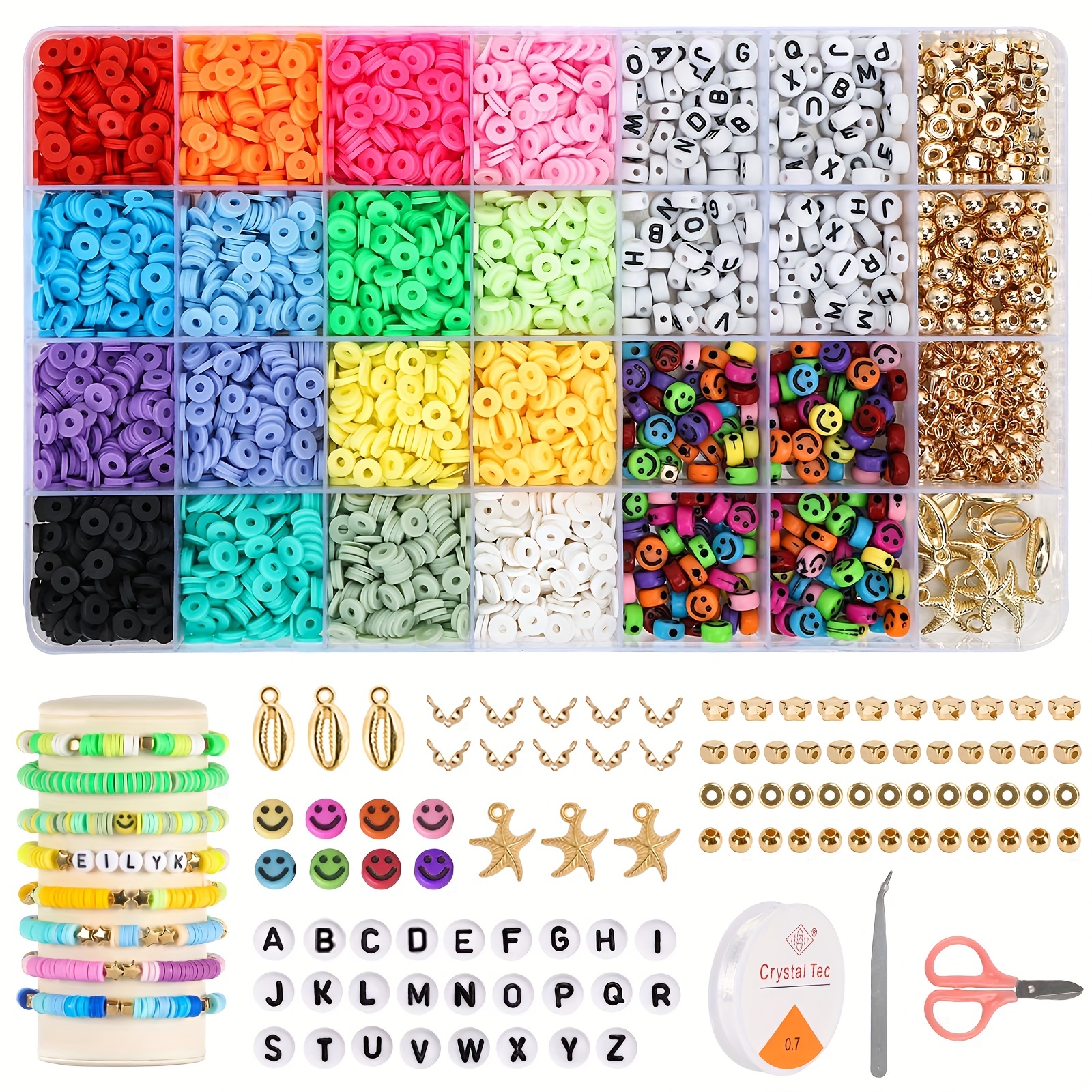DIY Bracelet Letter Bead Kitarts & Crafts for Kids and 