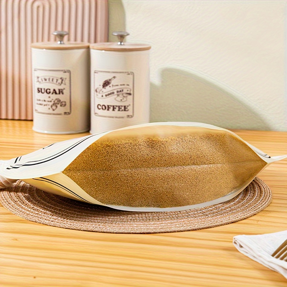 Grain Moisture-proof Sealed Bag Transparent Grain Storage Suction Bags  Insect-proof Thickened Portable Food-grade Storage Bag