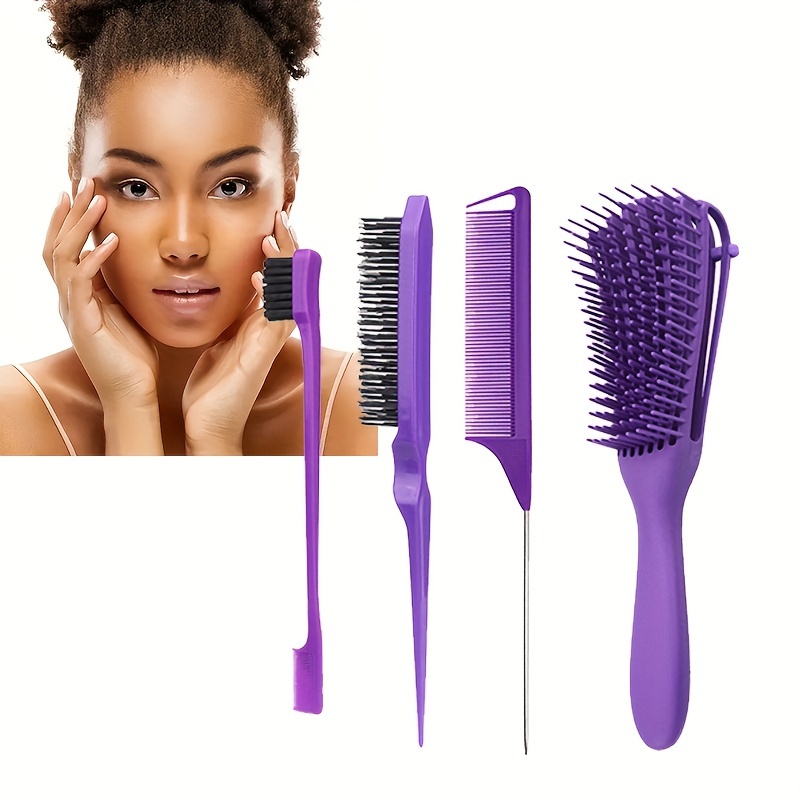 Professional Hairdressing Tool Set Row Comb Brush Temu