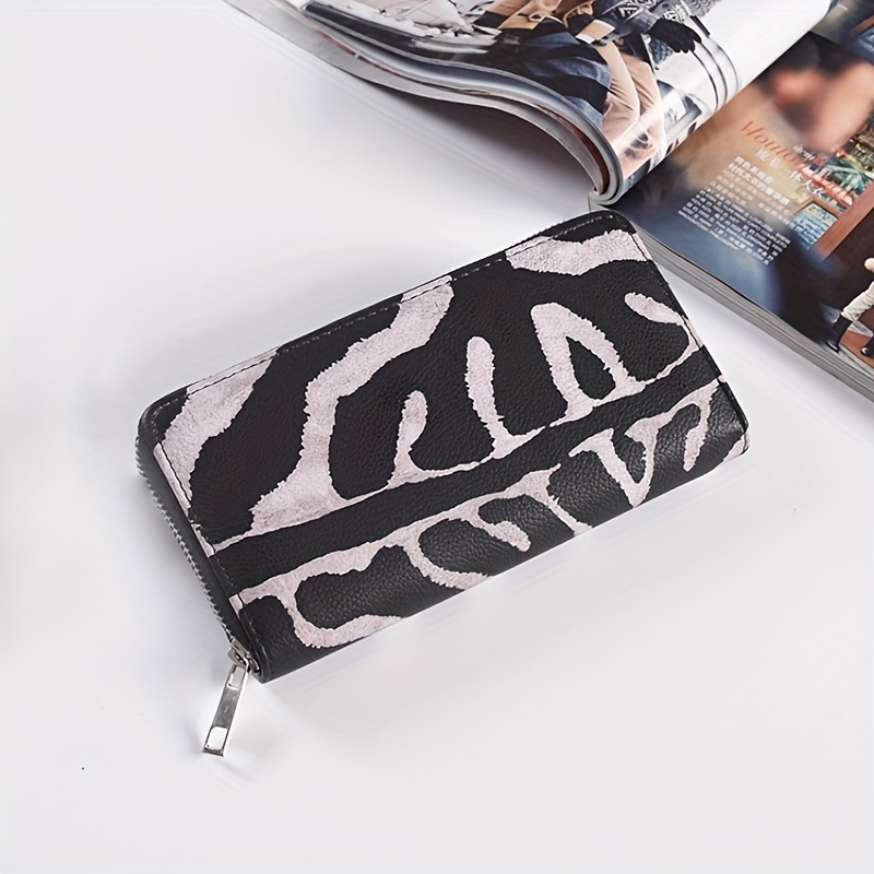 Animal Print Zebra Wallet