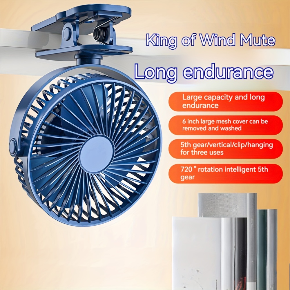 Summer Portable Fan 720 Degree Angle Adjustable Mini - Temu United Kingdom