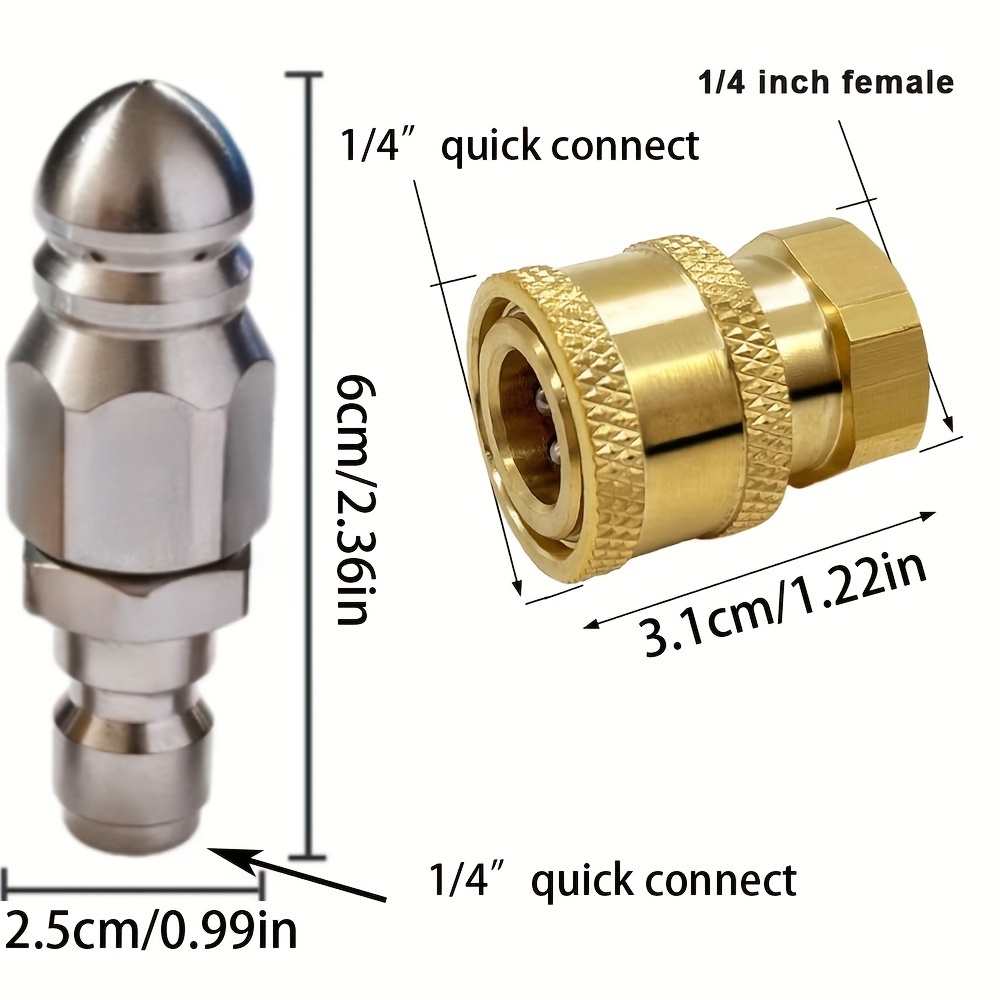 Coupler, Female 1/4 Drain Hose