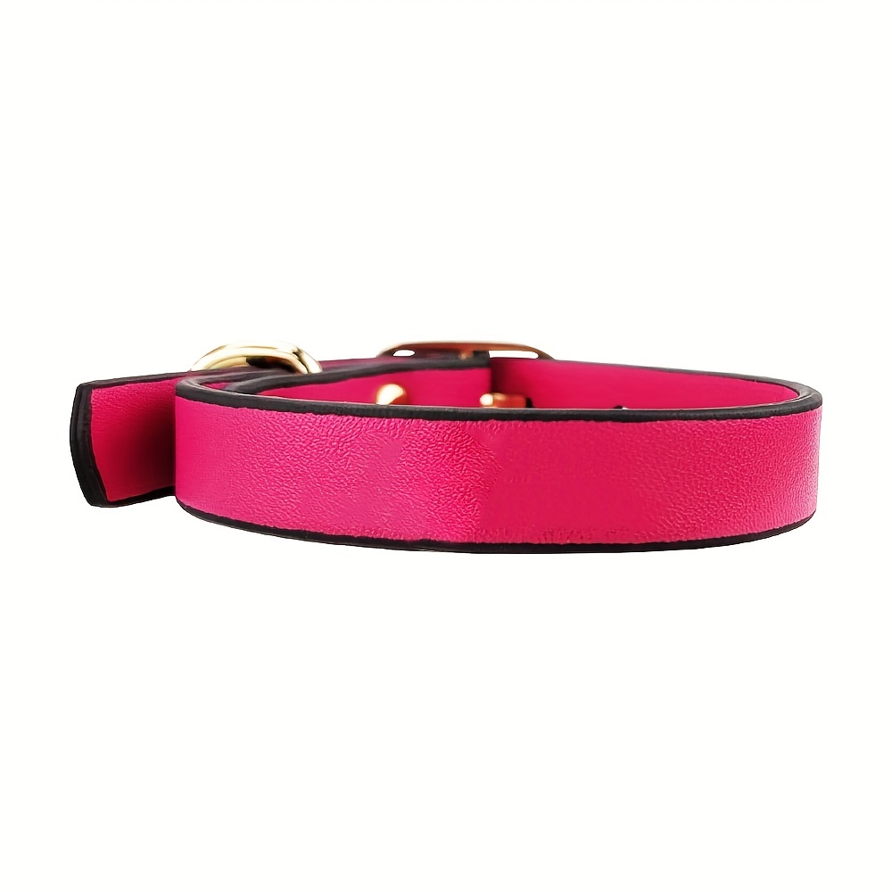 Leather Cat Collar Personalized Many Colors To Choose