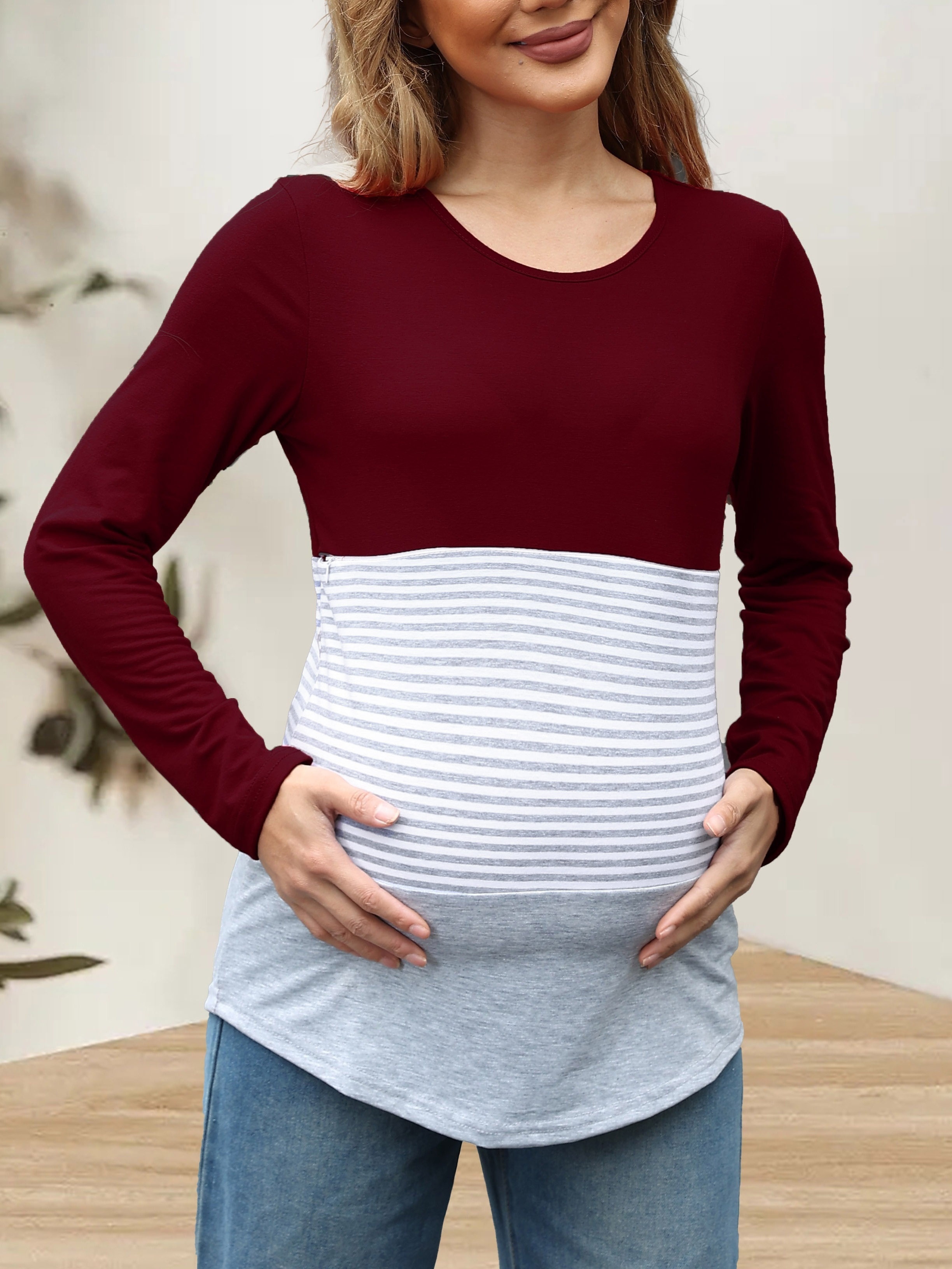 Women's T-Shirt Maternity Tops & Tees