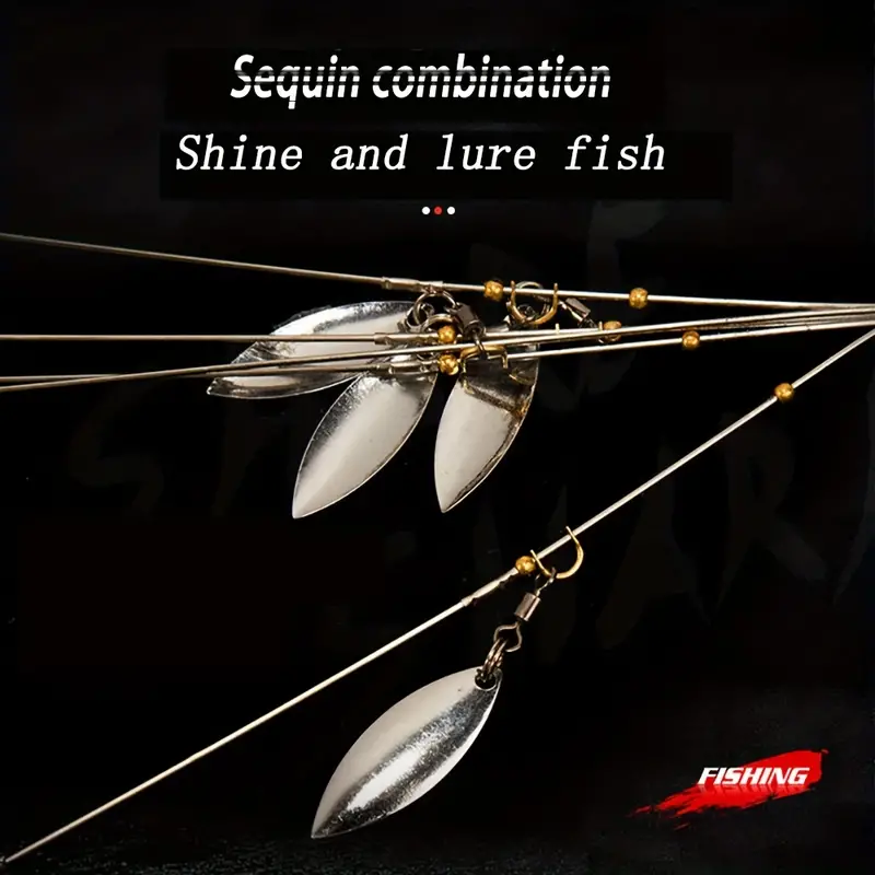 Ultralight 5 arm Rig Fishing Lure Set Foldable - Temu France