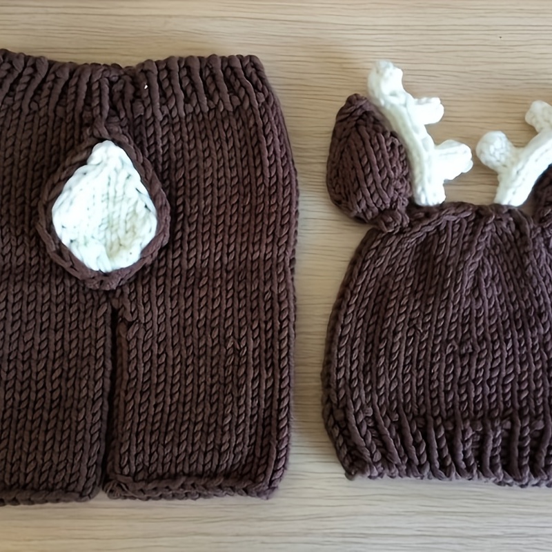 Crochet baby clearance deer outfit