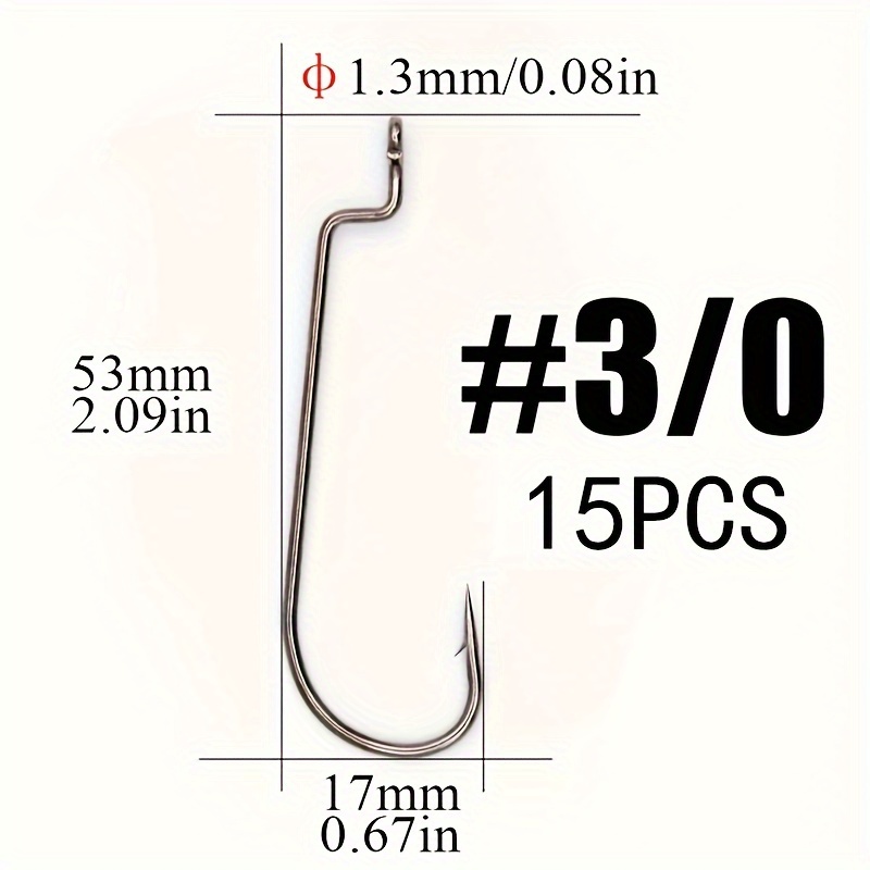 Fishing Lure Hooks Fishing Offset Hooks Crank Fishing Hooks - Temu United  Kingdom