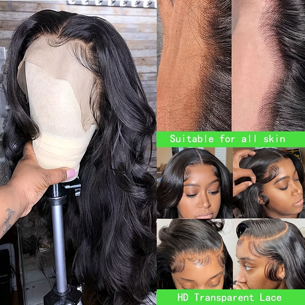 Body Wave Lace Front Wigs Human Hair Pre Plucked 13x4 HD Lace Frontal Wigs  Human Hair