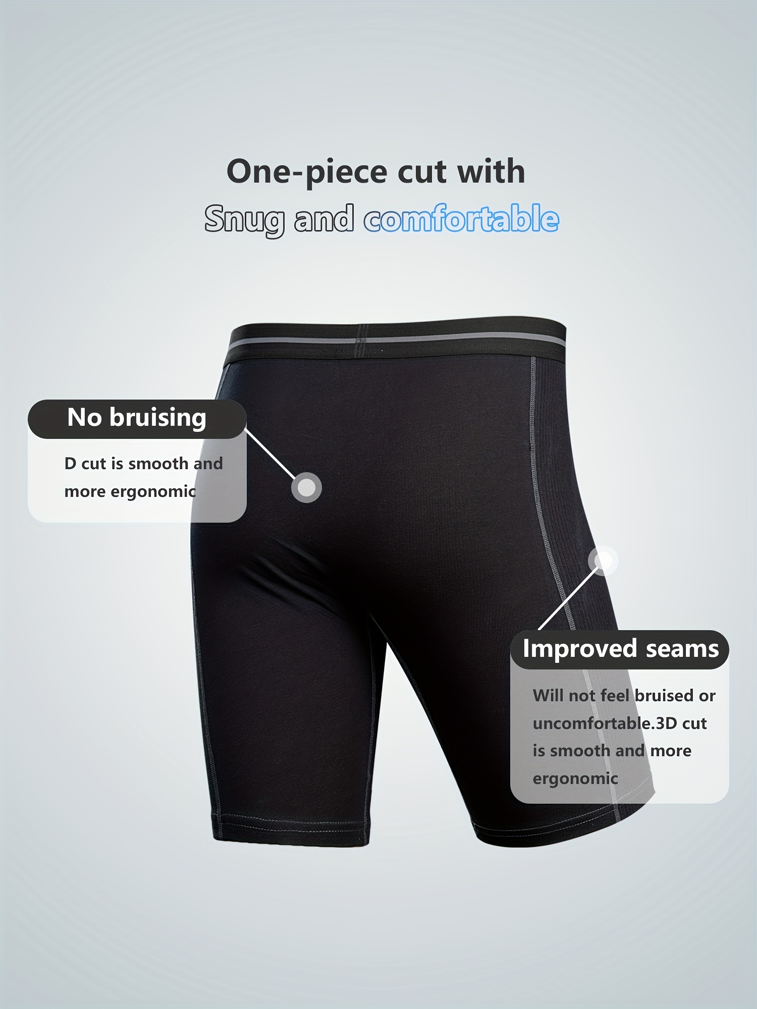 comfortable breathable light beige friendly anti chafing Temu