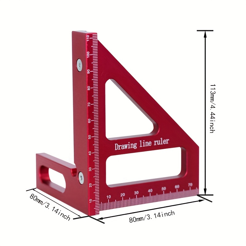 Millimeter Ruler Woodworking Ruler Measuring Ruler Drawing Ruler