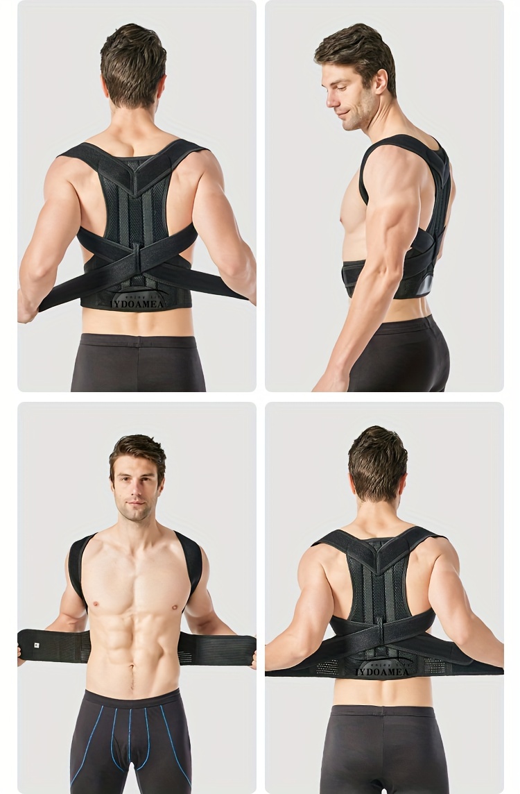 Bhavyam Multi-Level Posture Corrector for Lower & Upper Back pain,chir