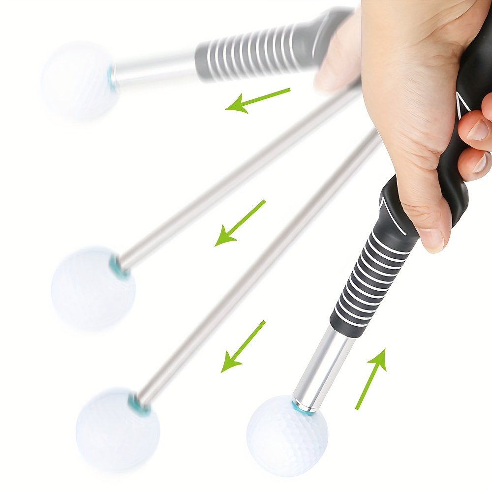 1pc stretchable swing training device sound emitting swing practice rod golf accessories details 1