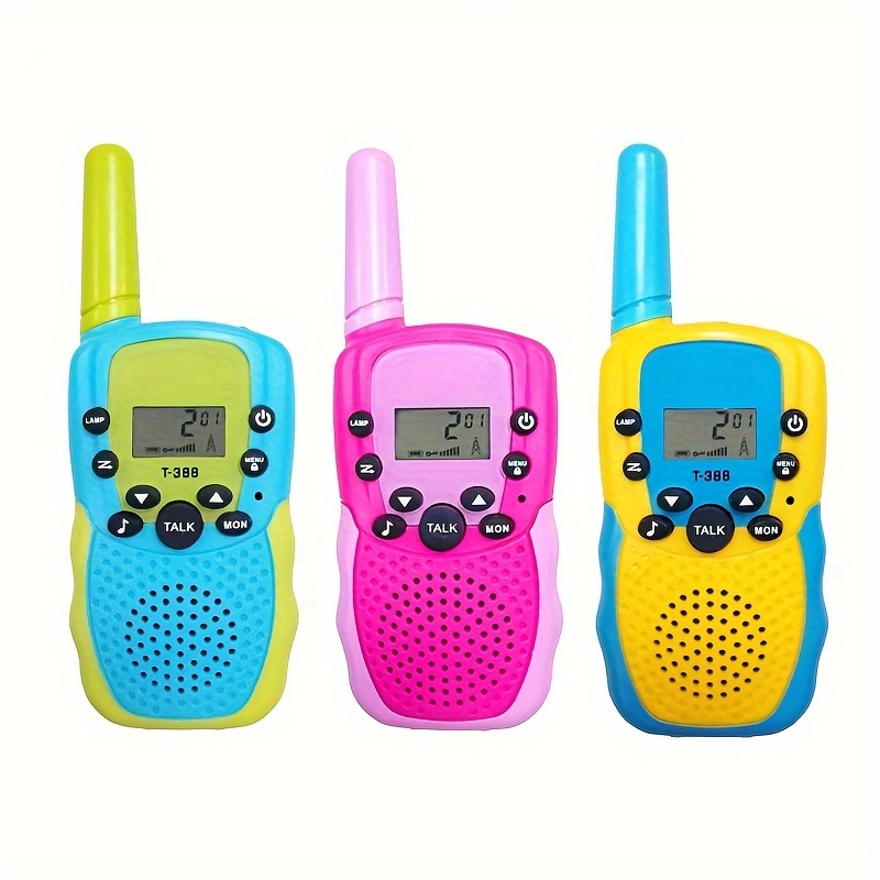 t-388 2 pack kid walkie-talkie set