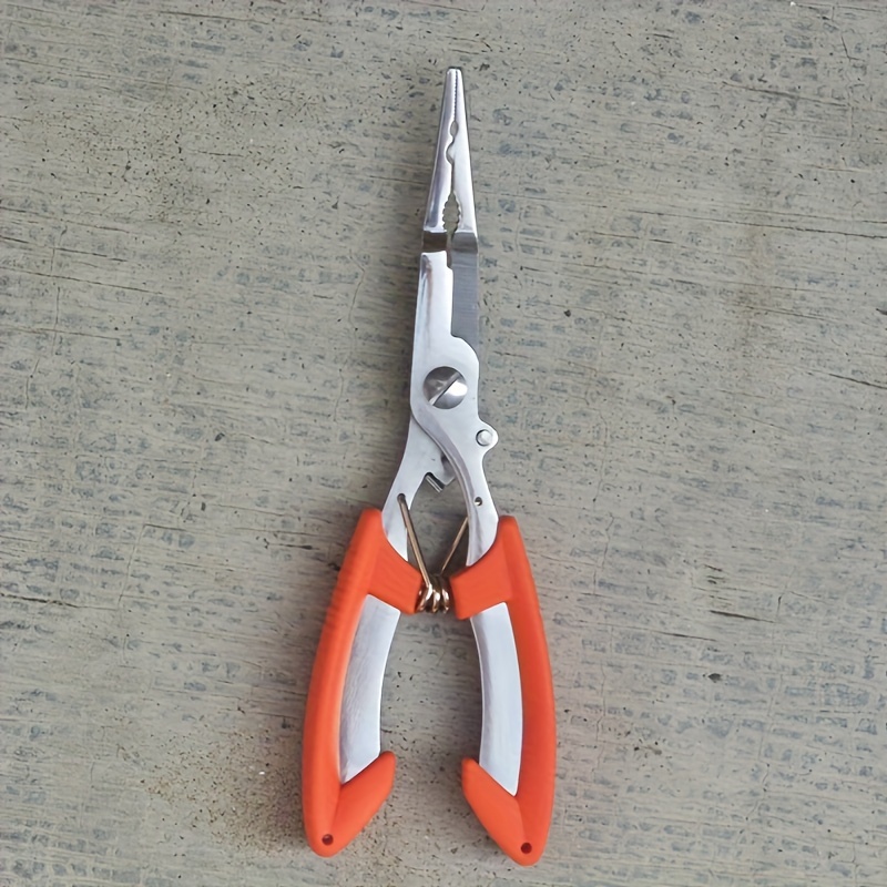 Stainless Steel Mini Fishing Plier Solid Color Fishing Tool - Temu