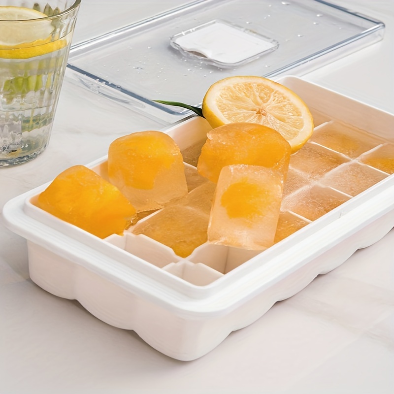 Silicone Ice Block Mold Kitchen Ice Tray Ice Mold Ice Box Making Ice Box  Cover #