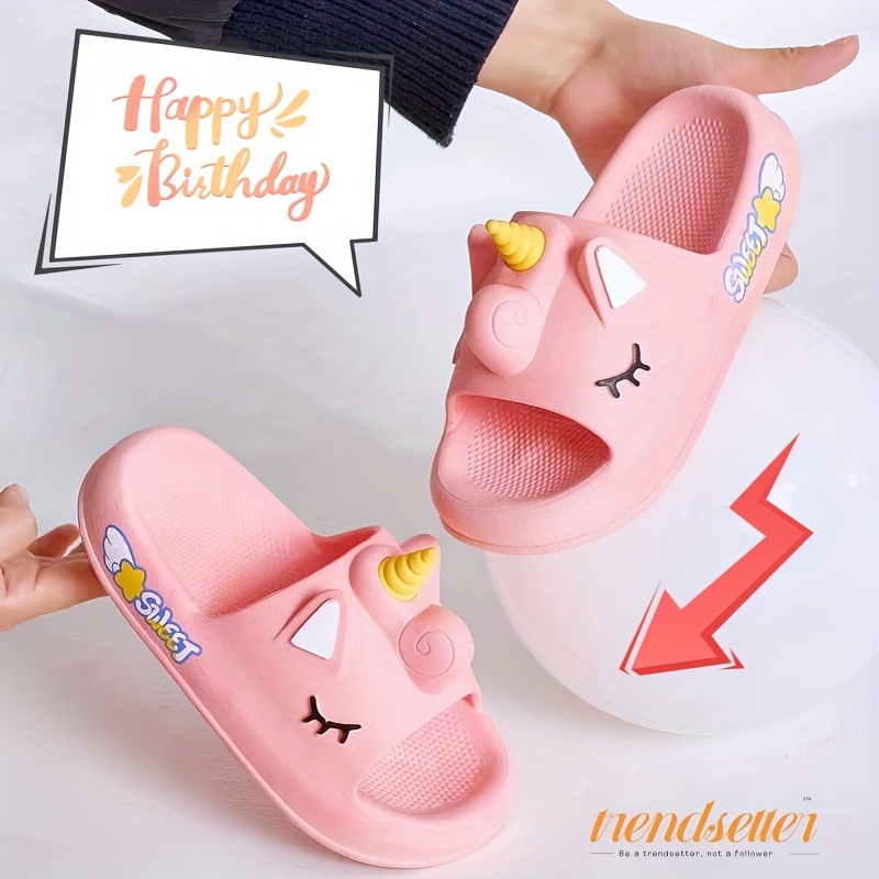 Happy feet clearance slippers unicorn