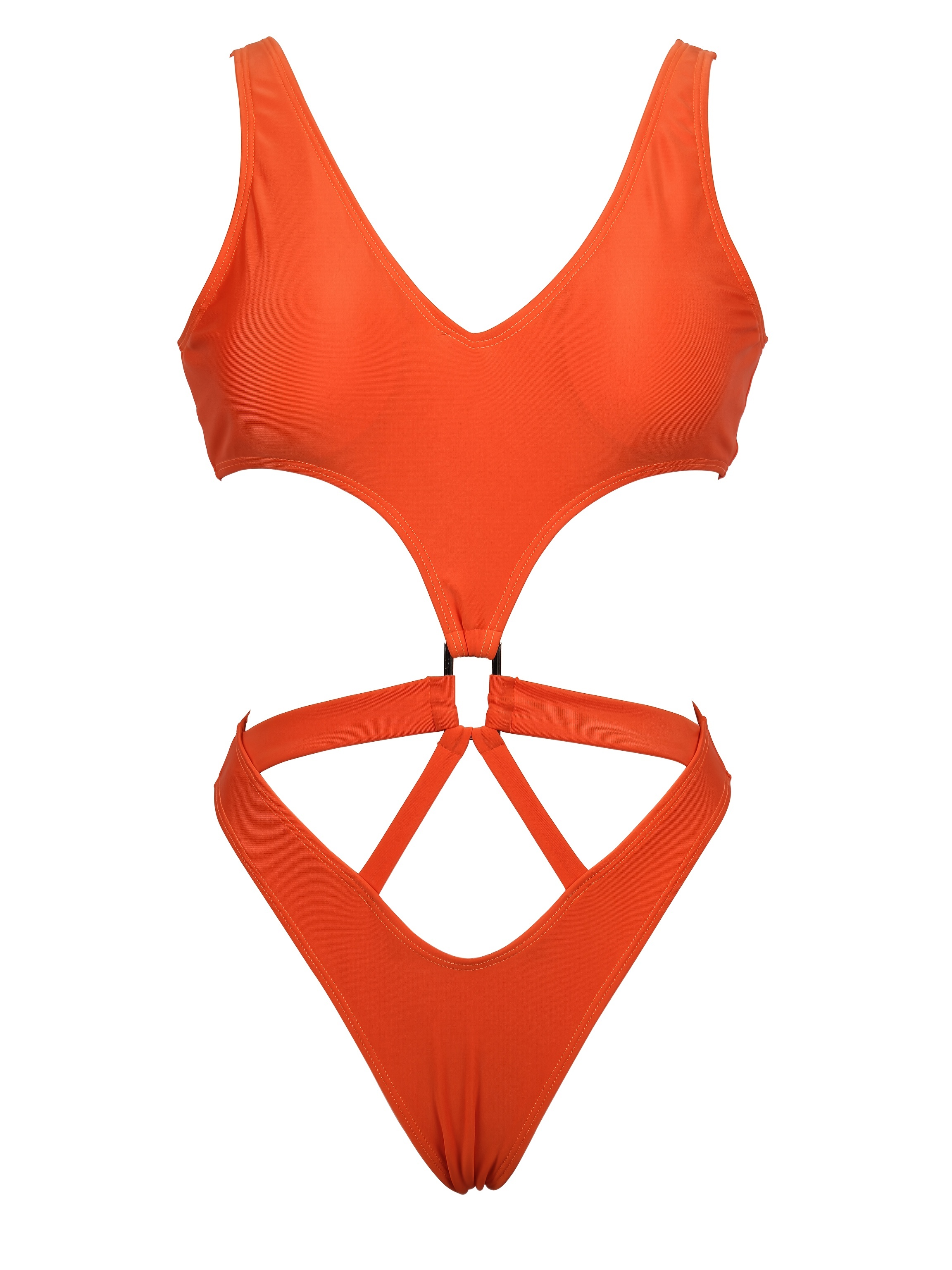 Strappy One Piece Bathing Suits - Temu