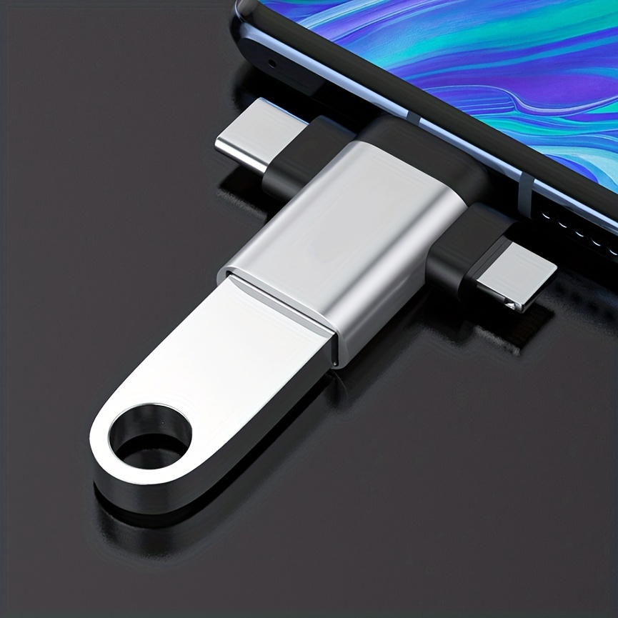  Top-Up Lector de tarjetas SD 5 en 1, adaptador USB 3.0 OTG y  lector de tarjetas para iPhone/iPad/Android/Mac/cámara con ranuras para  tarjetas Micro SD y SD, puertos de carga rápida, compatible