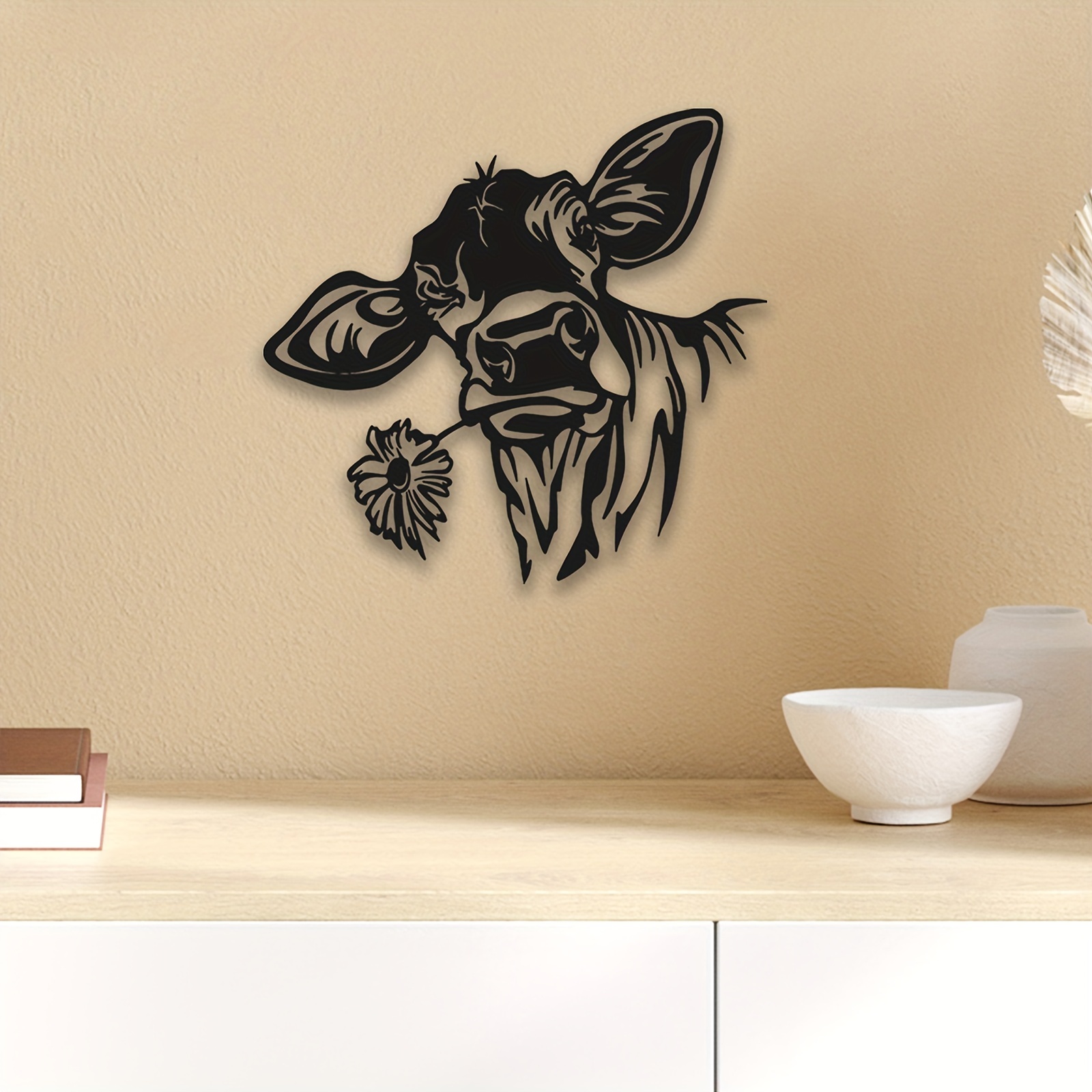 Classic Cow Peel and Stick Wallpaper