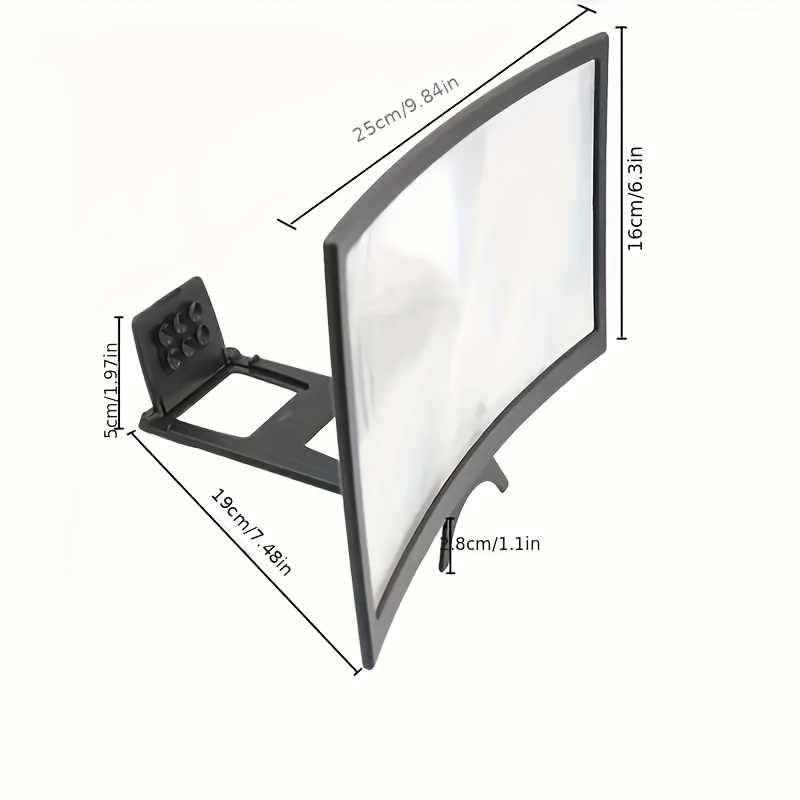 Tebru Screen Magnifier, Ergonomics Principle Design Mobile Phone