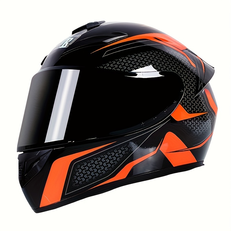 Custom Motorcycle Helmet Baseball Cap Style fiberglass Red & black