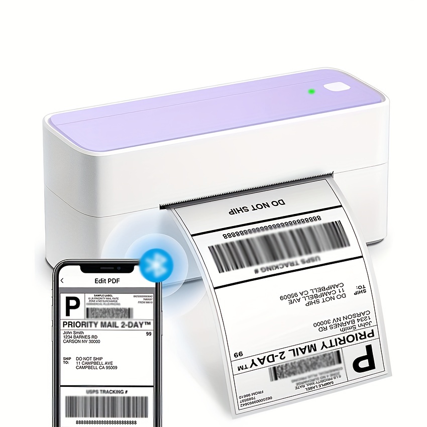 Etikettendrucker Tragbarer Wireless Label Maker Sticker Drucker Mit  RFID-Anerkennung Für Supermarkt Einzelhandel - Rot