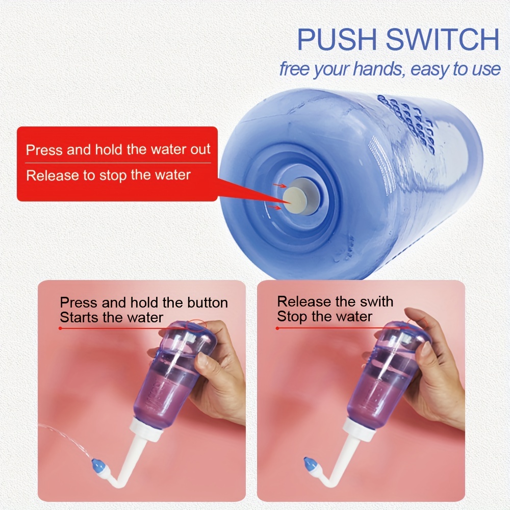 Système d'irrigation nasale – Flacon de lavage nasal de 300 - Temu France