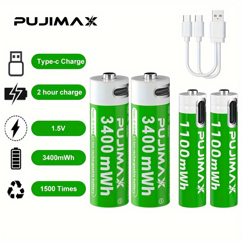 Echo Cell rechargeable batteries - AA - 2200 mAh