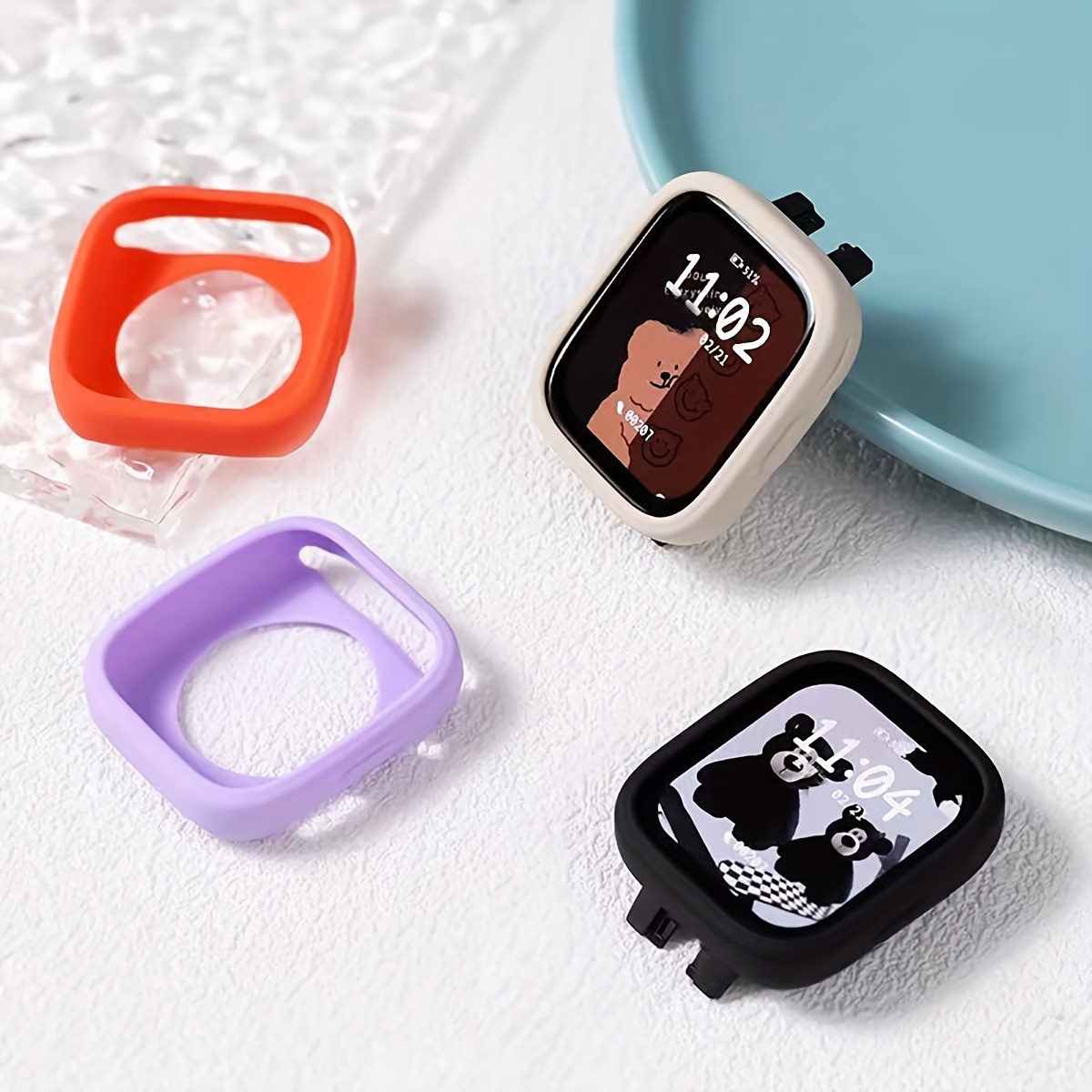 Soft Silicone Case Glass For Redmi Watch 3 Active 3 Lite Smart Watchband  Screen Protector Cover for Xiaomi Redmi Watch 3 Active
