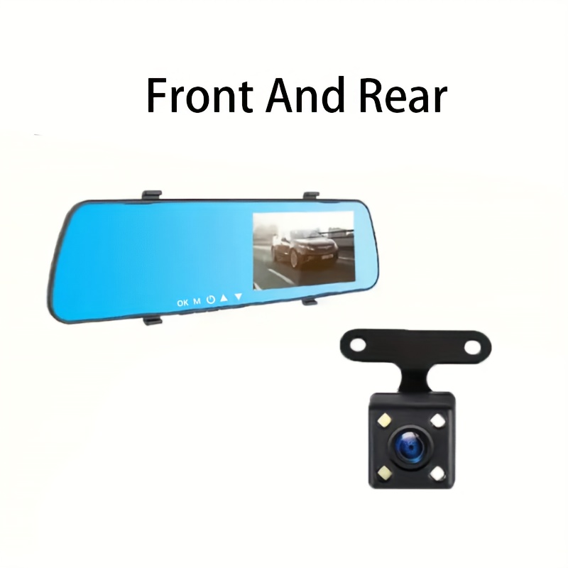 1080p Hd Dash Camera For Car Video Recorder Rearview Mirror Dash