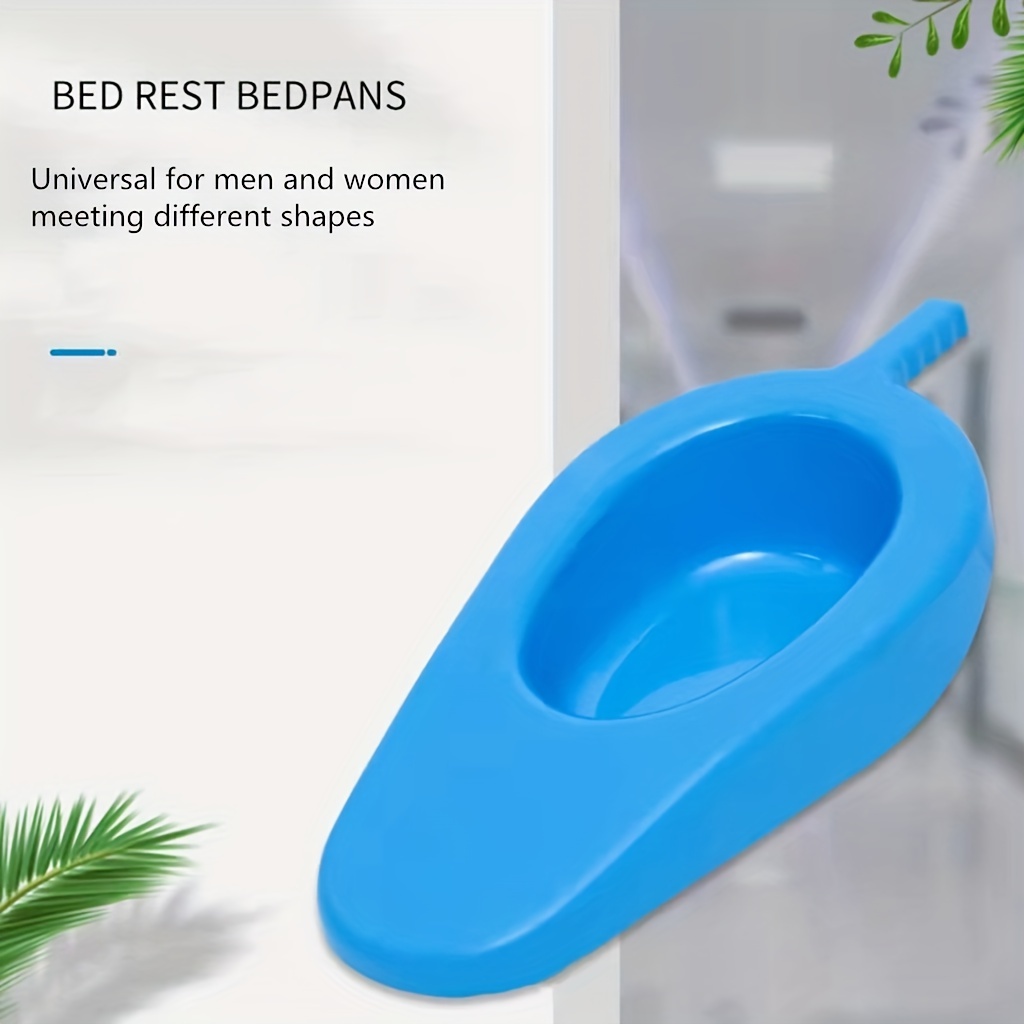 Premium Plastic Bedpan: Comfort And Convenience For Bedridden Elderly ...