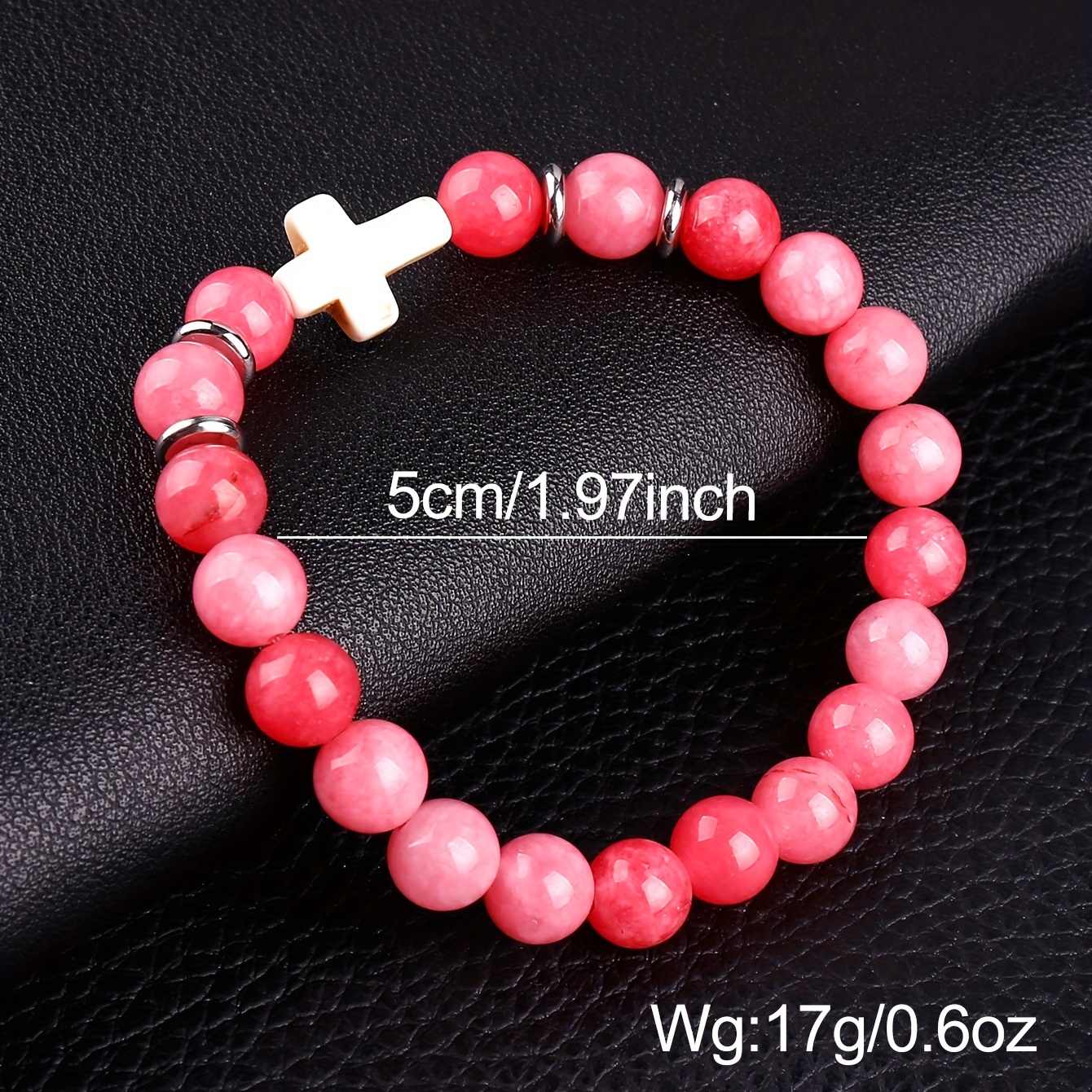 Stretch on sale cross bracelet