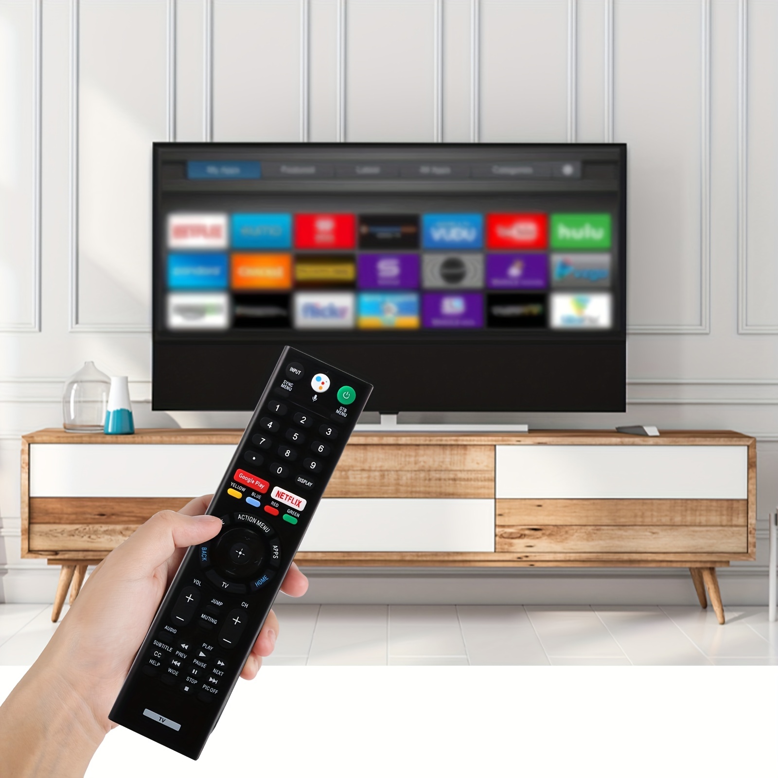 RMF-TX310U Reemplazo de control remoto de voz con micrófono para Sony 4K  Smart Bravia TV XBR-43X800G XBR-75X800G XBR-65X800G XBR-49X800G XBR-55X800G