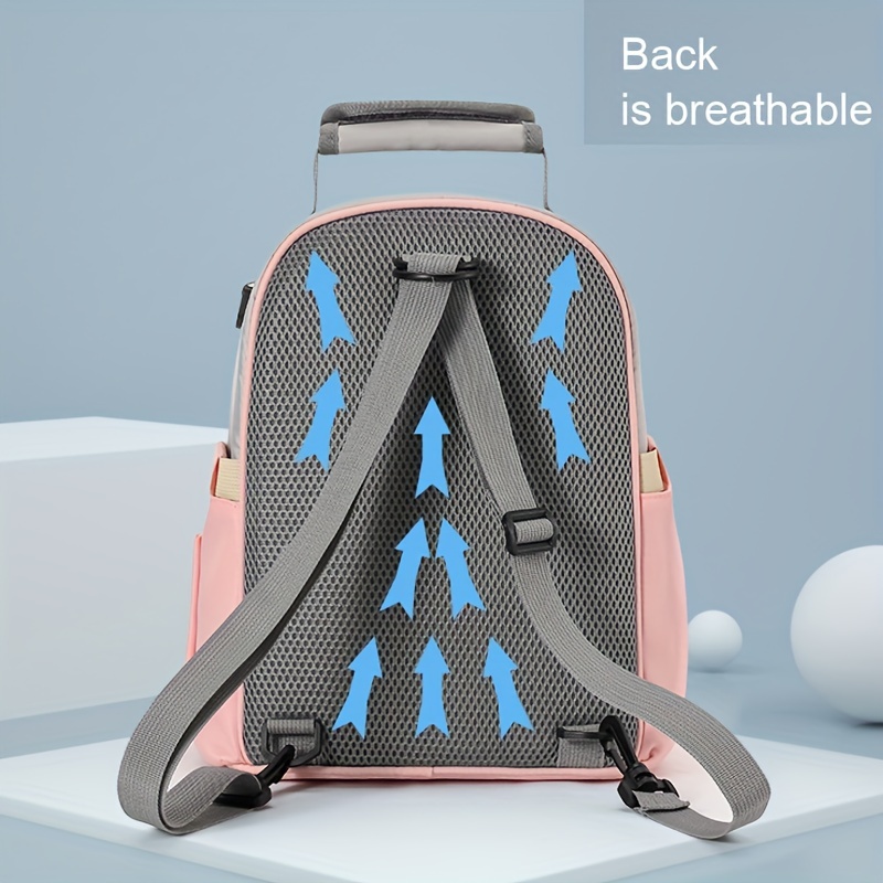 Functional Mommy Bag Lightweight Shoulder Backpack For Mother And Baby