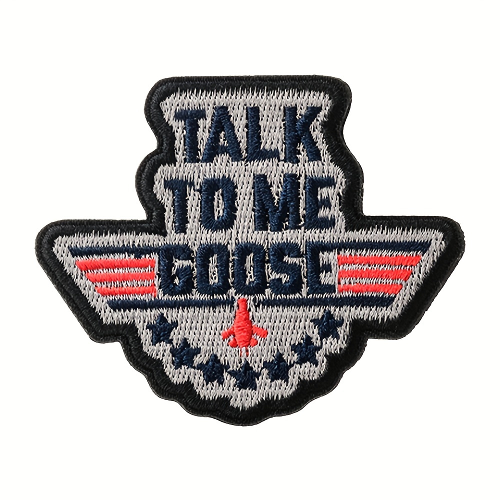 Random Funny Tactical Military Patches Full Embroidery Patch - Temu