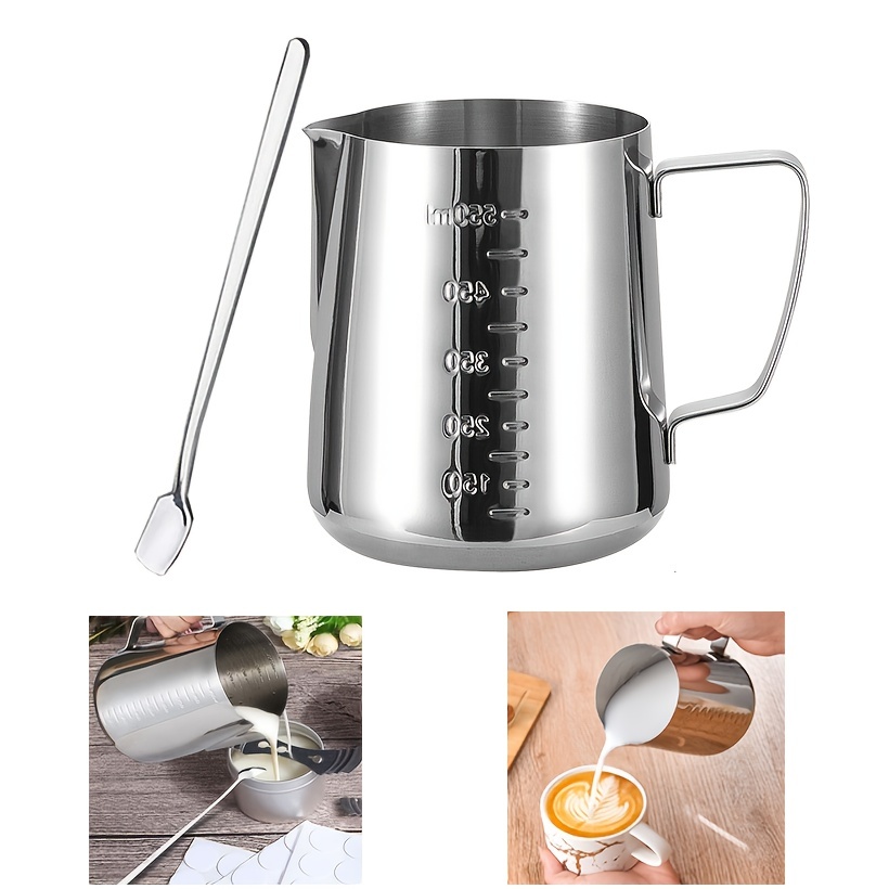 Stainless Steel Candle Making Pot With Scale Drawing Cup With Stirring  Spoon - Temu Italy