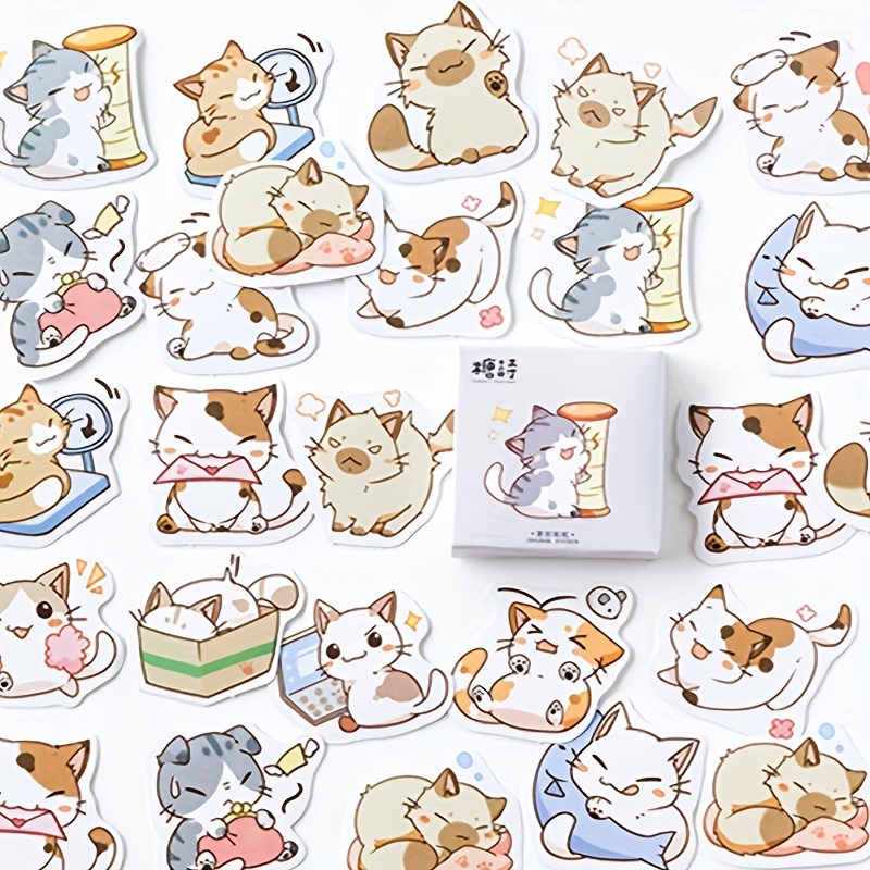 Little Chibi Cat Stickers