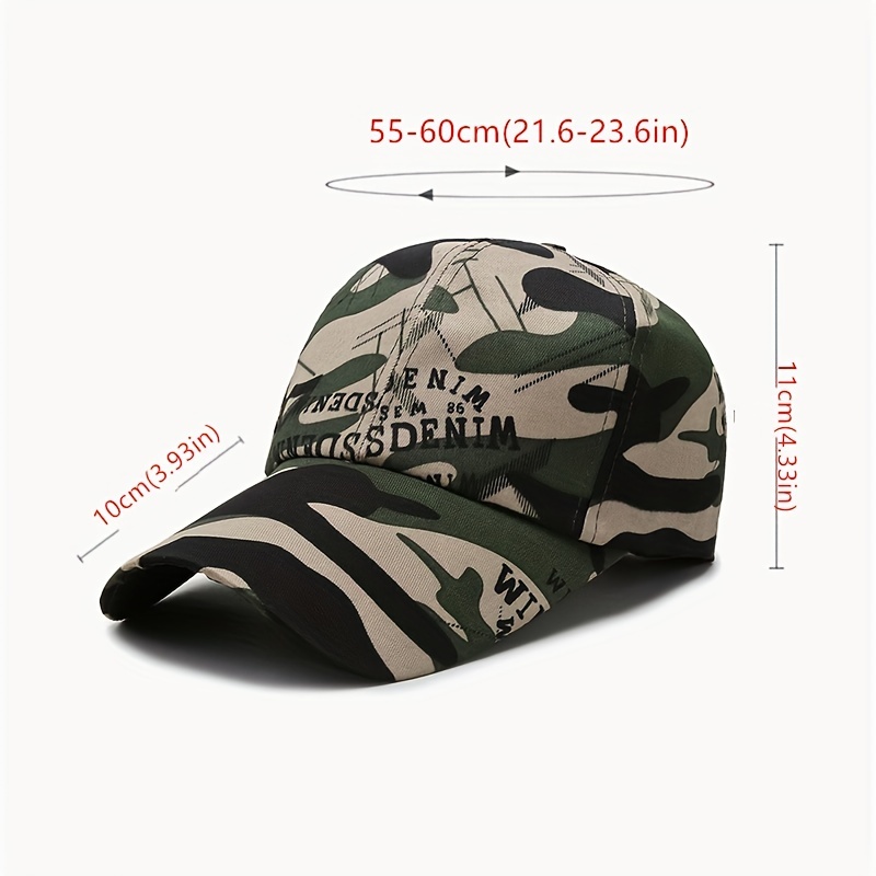 Men's Camouflage Baseball Outdoor Hunting Hat - Temu Canada