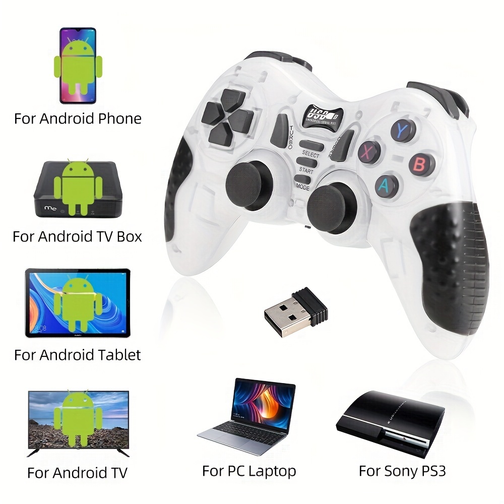 Wireless Game Controller For Snes 2.4ghz Joypad Joystick Gampad