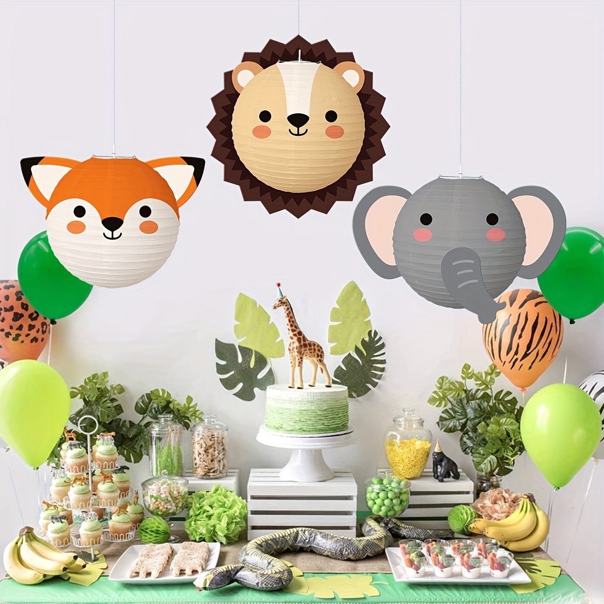 Despertador Infantil - Diseño Safari Party Animals – Eco Lifestyle