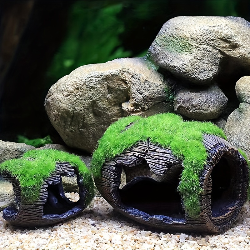 

Fish Tank Landscaping Decoration Escape Cave, Aquarium Ornament Shrimp House, Cichlid Shrimp Nest Hiding House